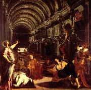 Tintoretto Finding of the body of St Mark oil on canvas