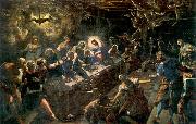 Tintoretto The Last Supper oil on canvas