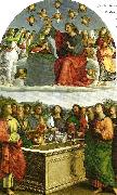 Raphael coronation of the virgin oil painting on canvas