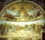 Raphael fresco, stanza della segnatura oil painting on canvas