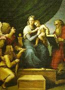 Raphael the madonna del pesce oil painting on canvas
