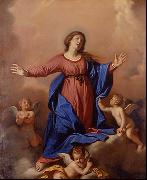 GUERCINO assumption of the Virgin painting