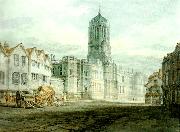 J.M.W.Turner christ church from near carfax oil painting reproduction