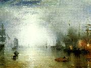 J.M.W.Turner keelmen heaving in coals by night oil on canvas