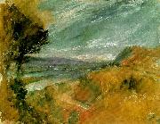 J.M.W.Turner mosel from the hillside at pallien oil on canvas