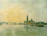 J.M.W.Turner venice san giorgio maggiore from the dogana oil on canvas