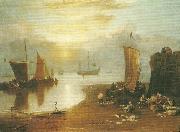 J.M.W.Turner sun rising through vapour oil painting reproduction
