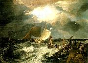 J.M.W.Turner calais pier oil on canvas