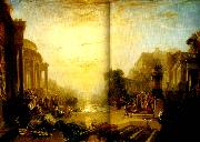 J.M.W.Turner the deline of the carthaginian empire oil painting artist