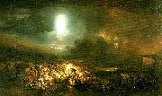 J.M.W.Turner the field of waterloo oil on canvas