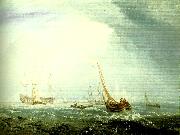 J.M.W.Turner van goyen looking out for a subject painting