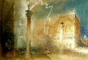 venice storm in the piazzetta J.M.W.Turner