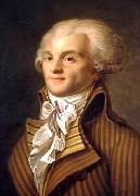 Anonymous Portrait of Maximilien de Robespierre oil on canvas