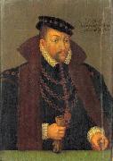 Anonymous Portrait of Johann Casimir von Pfalz-Simmern oil on canvas