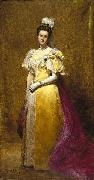 Carolus-Duran Portrait of Emily Warren Roebling oil on canvas
