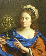 GUERCINO Personification of Astrology oil on canvas