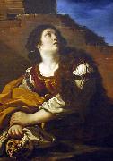 GUERCINO Mary Magdalene oil on canvas