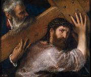 Titian Christ Carrying the Cross painting
