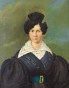 Anonymous Portrait of a lady, Vienna china oil painting artist