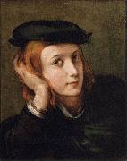 PARMIGIANINO Portrait of a Youth oil on canvas