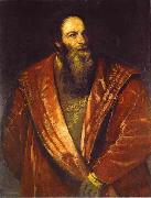Titian Portrait of Pietro Aretino china oil painting artist