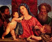 Titian Kirschen-Madonna china oil painting artist