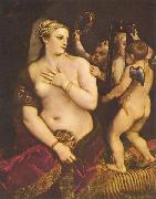 Titian Venus mit Spiegel painting