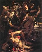 Caravaggio Conversion of Saint Paul painting