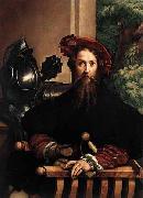 PARMIGIANINO Portrait of Galeazzo Sanvitale oil on canvas