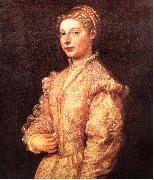 Titian Portrait of Lavinia Vecellio painting