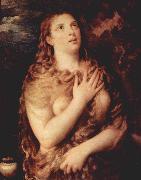 Titian Penitent Magdalene painting
