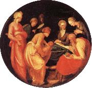 Pontormo The Birth of the Baptist painting
