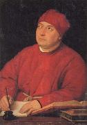 Raphael Portrait of Tommaso Inghirami oil on canvas