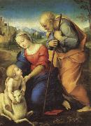 Raphael The Holy Family wtih a Lamb oil on canvas
