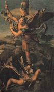 Raphael St.Michael Victorious,known as the Great St.Michael oil on canvas