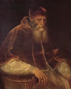 Titian Pope Paul III oil on canvas
