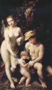 Correggio The Education of Cupid oil painting on canvas