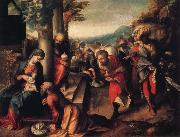Correggio Adoration of the Magi oil painting reproduction