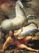 PARMIGIANINO The Conversion of St Paul oil on canvas