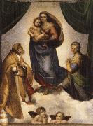 Raphael The Sistine Madonna oil on canvas