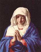 SASSOFERRATO The Virgin in Prayer oil on canvas