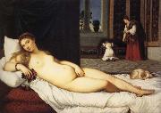 Titian The Venus of Urbino oil on canvas