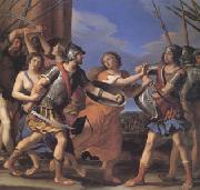 GUERCINO Hersilia Separating Romulus from Tatius (mk05) oil painting reproduction