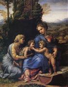Raphael The Holy Family Known as the Little Holy Family (mk05) oil on canvas