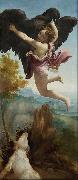 Correggio The Abduction of Ganymede (mk08) oil on canvas