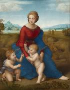 Raphael Madonna of the Meadows (mk08) oil on canvas
