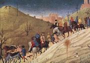 SASSETTA The Procession of the Magi (mk08) oil painting on canvas