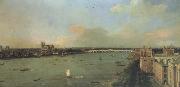 Canaletto Il Tamigi col ponte di Westminster nel fondo (mk21) china oil painting artist