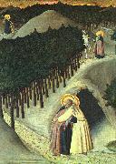 SASSETTA The Meeting of St. Anthony and St. Paul oil on canvas