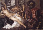 Tintoretto Vulcano sorprende a Venus y Marte oil painting on canvas